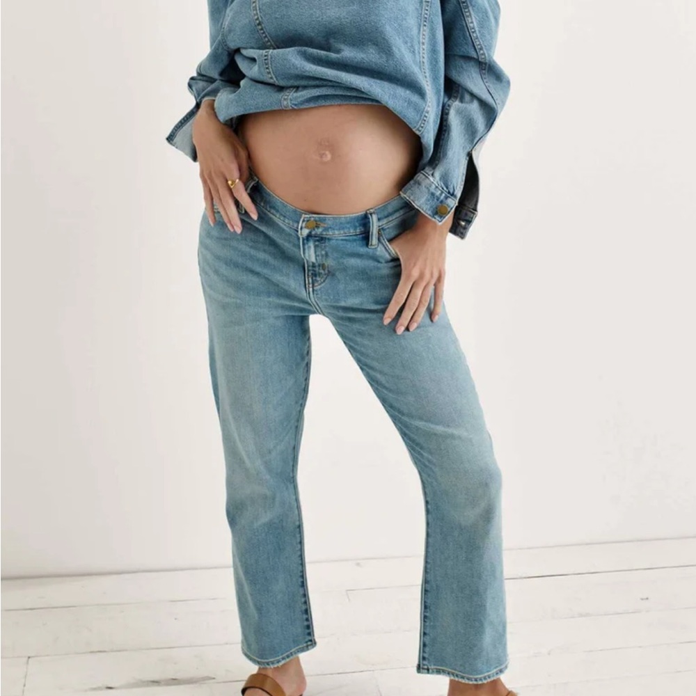HATCH Maternity Light Blue Jeans